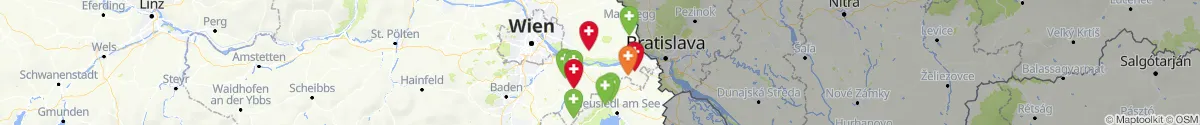 Map view for Pharmacies emergency services nearby Rohrau (Bruck an der Leitha, Niederösterreich)